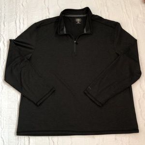 G.H. Bass & Co. 1/4 Zip Lightweight Athletic Pullover Layer Jacket Size XXL